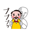 感情だだ漏れ！俺の腹話術（個別スタンプ：7）