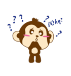 ハッピーモンキー（個別スタンプ：10）