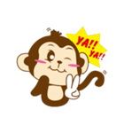 ハッピーモンキー（個別スタンプ：23）