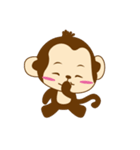 ハッピーモンキー（個別スタンプ：25）