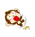 ハッピーモンキー（個別スタンプ：32）