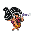 Mak Kawung, witty ＆ cute grandma ever！（個別スタンプ：27）