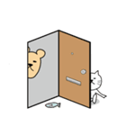 くまっこジョンソン3（個別スタンプ：35）