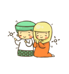 Muslim couple（個別スタンプ：32）