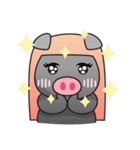 Fatty Piggy (ENG)（個別スタンプ：9）