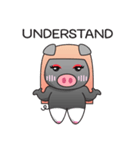 Fatty Piggy (ENG)（個別スタンプ：10）