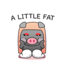 Fatty Piggy (ENG)（個別スタンプ：11）