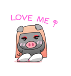 Fatty Piggy (ENG)（個別スタンプ：18）