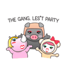 Fatty Piggy (ENG)（個別スタンプ：24）