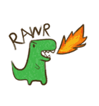 Crayon Dino: The Original Big-T（個別スタンプ：3）