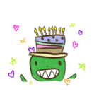 Crayon Dino: The Original Big-T（個別スタンプ：4）
