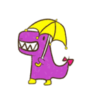 Crayon Dino: The Original Big-T（個別スタンプ：24）