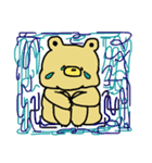 ぽっちゃりくまさん。よく使う言葉と共に。（個別スタンプ：26）