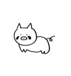 ネコとブタさん（個別スタンプ：6）