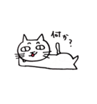 ネコとブタさん（個別スタンプ：11）