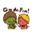 Monster Boyfriend and Girlfriend（個別スタンプ：37）