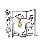 マシュマロもちリーマンの日常（個別スタンプ：4）