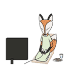 Kitsune the Slow Life Fox（個別スタンプ：35）