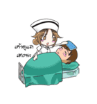 Hard Working Nurse "Ploysri"（個別スタンプ：18）