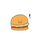 はんばーがーくんと仲間たち（個別スタンプ：1）