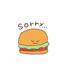 はんばーがーくんと仲間たち（個別スタンプ：5）