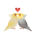 Love Birds 2（個別スタンプ：14）
