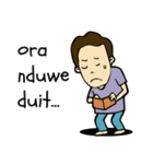panjul javanese boy（個別スタンプ：16）