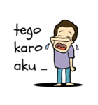 panjul javanese boy（個別スタンプ：27）