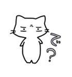 しろネコ むー太。（2）（個別スタンプ：7）