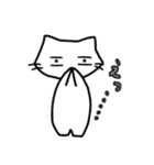 しろネコ むー太。（2）（個別スタンプ：20）
