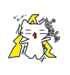 しろネコ むー太。（2）（個別スタンプ：35）