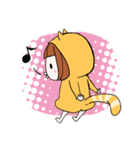 きぐるみねこちゃん（個別スタンプ：17）