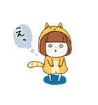 きぐるみねこちゃん（個別スタンプ：20）