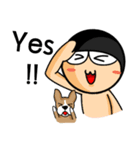 round head tect（個別スタンプ：36）