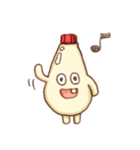Mayonnaise and friend Sticker（個別スタンプ：1）