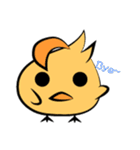 Bird and cat.（個別スタンプ：2）