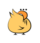 Bird and cat.（個別スタンプ：5）