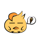 Bird and cat.（個別スタンプ：7）