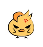 Bird and cat.（個別スタンプ：9）
