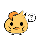 Bird and cat.（個別スタンプ：15）