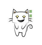 Bird and cat.（個別スタンプ：22）