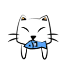 Bird and cat.（個別スタンプ：23）