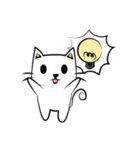 Bird and cat.（個別スタンプ：35）