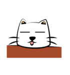 Bird and cat.（個別スタンプ：36）
