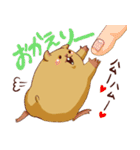 むっちりハムスタンプ（個別スタンプ：38）