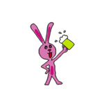 ポンコツうさぎ（個別スタンプ：7）