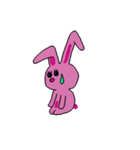 ポンコツうさぎ（個別スタンプ：8）