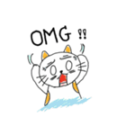 Talk with cat（個別スタンプ：40）