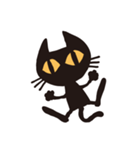 無口な黒猫（個別スタンプ：9）