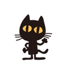 無口な黒猫（個別スタンプ：12）